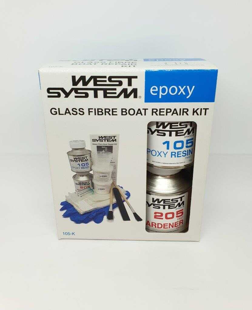 WEST SYSTEM 105K GFKBootsreparaturSet SW10349